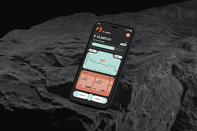 Разработка главного экрана мобильного приложения branding design figma ui uiux web design