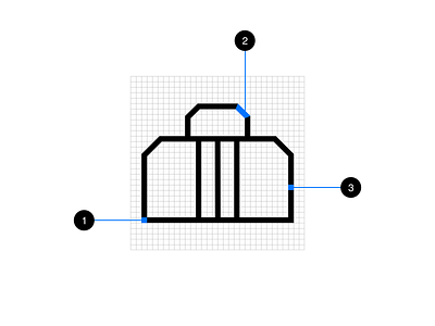 adidas Runtastic icon system, Bag icon adidas bag custom icons freelance grid icon icon designer icons outline icon runtastic sport stroke system