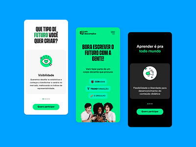Pós Descomplica — Mobile design interface mobile ui ui ux ui design ux