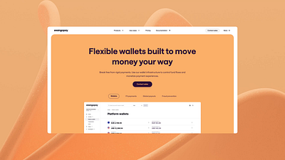 Mangopay.com — Refresh animation brand design landing page mangopay typography wallets web