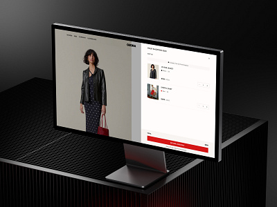 E-Commerce website (My Cart) cart checkout clothing design designer e commerce ecommerce fashion graphic design landing page product shopify ui ui ux ux web website