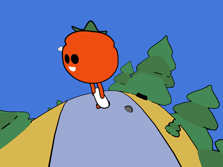Kappa-themed animation 3d animation blender gif