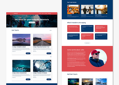 Gustav Elf brand identity branding design designer elementor gutenberg landing page travel ux design uxui web design website wordpress