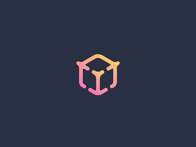 Beaver Box ai animal beaver blockchain box branding crypro design designer gradient head hire identity illustration isometric logo minimal nose simple tech