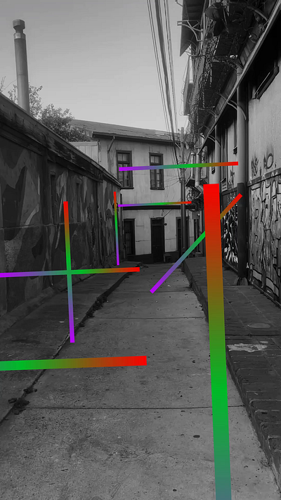Paisajes Aleatorios 2d animation colors debut gradient motion motion graphics tracking