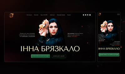 Landing page for a psychologist branding design development site graphic design landing landing pade site ui website website psychologist