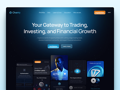 Web Design for Trading & Investment analytics clean crm crypto dashboard design finance management modern platform product design saas task management ui ui design uiux ux ux design web website
