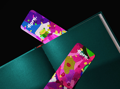 Branding illustration. Bookmark design animation artwork book book design book illustration bookmark brand identity branding colorful cover cover art drawing graphic design illustration logo motion graphics painting print