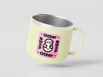 Otterswap Branding brandidentity branding crypto graphic design icon illustration otter swap