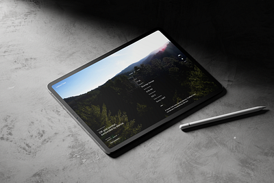 Lookout Towel Website naturedesign offgrid travelux uxdesign webdesign