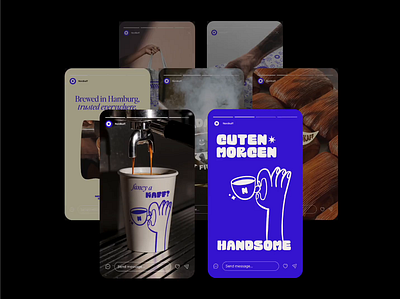 NORDKAFF - Branding & Social branding coffee concept design graphic graphic design logo