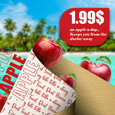Fresh Apple Promotion - Tropical Escape summer