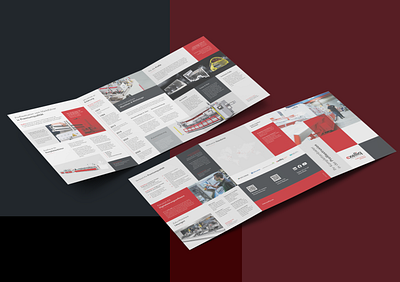Image folder for Exelliq injection moulding machines branding cd ci coporatedesign corporateidentity design folder graphic design graphicdesign imagefolder