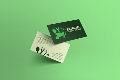 Extreme Scape Werks: Logo and Branding animation branding business card design graphic design logo motion graphics