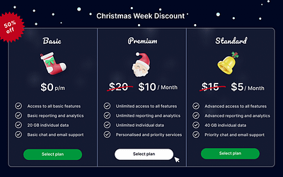 Daily UI #30 - Pricing daily ui ui challenge