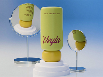 Product CGI Photography 3d art direction art director blender brand design brand designer branding c4d cgi cosmetic brand ecommerce gradients octane render product design product model product modeling product visual product visualisation productphotography woman brand