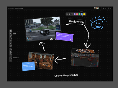 Whiteboard · Koala UI dark dark mode product product design ui design user interface ux design whiteboard