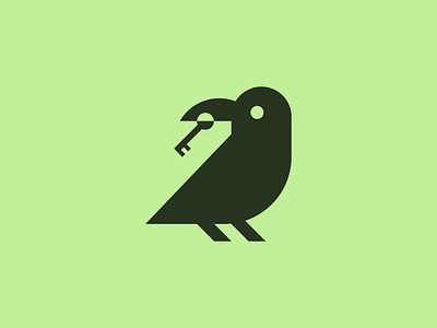 Crow bird bird logo brand branding crow design geometric animal geometric crow graphic design logo logo crow logodesign logomark logos