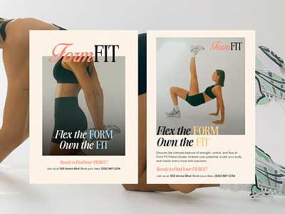 Form Fit, Visual Identity adobe illustrator adobe photoshop brand identity branding design graphic design graphic designer logo