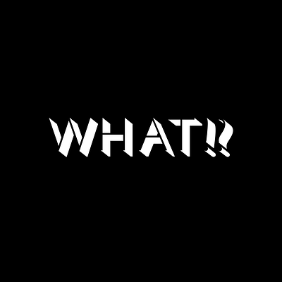 WHAT logo branding graphic design logo ui